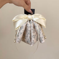 Beige Butterfly Silk