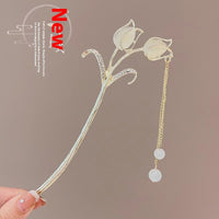 4 Two Flower Hairpin